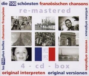 Die 100 schönsten französischen chansons (4 CD) - Collectif - CD