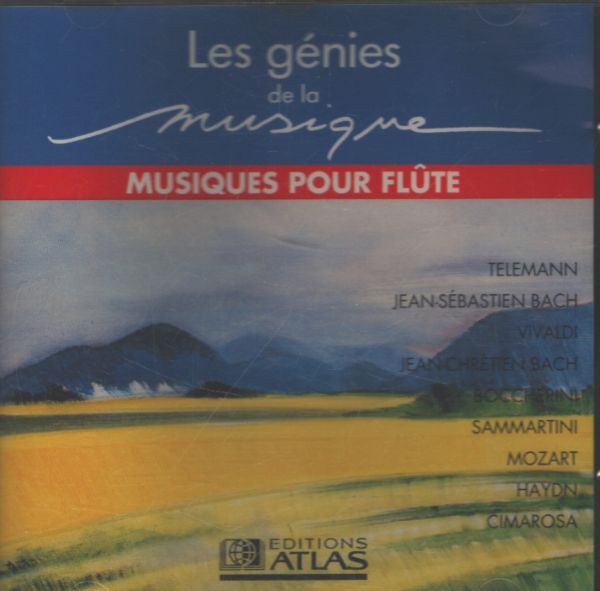 Les génies de la musique vol 29 : Musiques pour flûtes - Collectif - CD