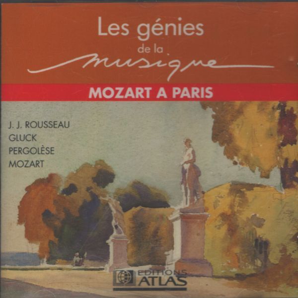 Les génies de la musique vol 8 : Mozart à Paris - Collectif - CD