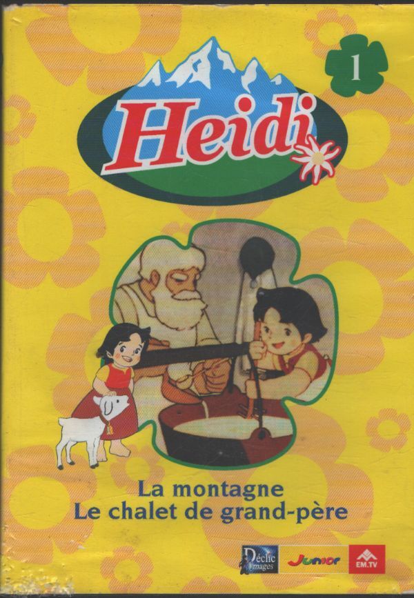 Heidi vol 1 : La montagne / Le chalet de grand-père - XXX - DVD