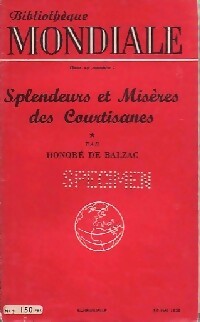 Livrenpoche : Splendeurs et misères des courtisanes Tome I - Honoré De Balzac - Livre