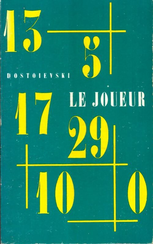 Livrenpoche : Le joueur - Fedor Dostoïevski - Livre