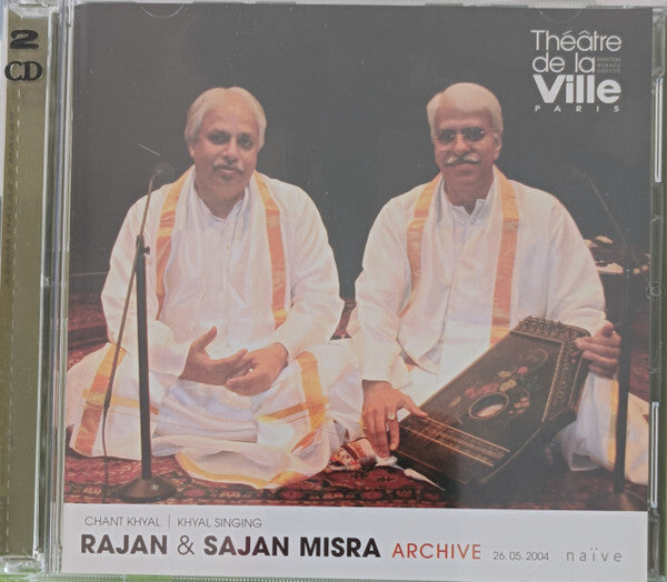 Rajan & Sajan Misra - Khyal Singing - Rajan & Sajan Misra - CD