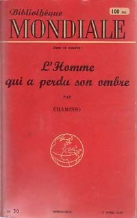 Livrenpoche : L'homme qui a perdu son ombre - Adelbert Von Chamisso - Livre