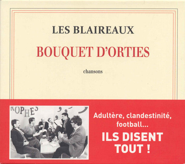 Les Blaireaux - Bouquet D'Orties - Les Blaireaux - CD