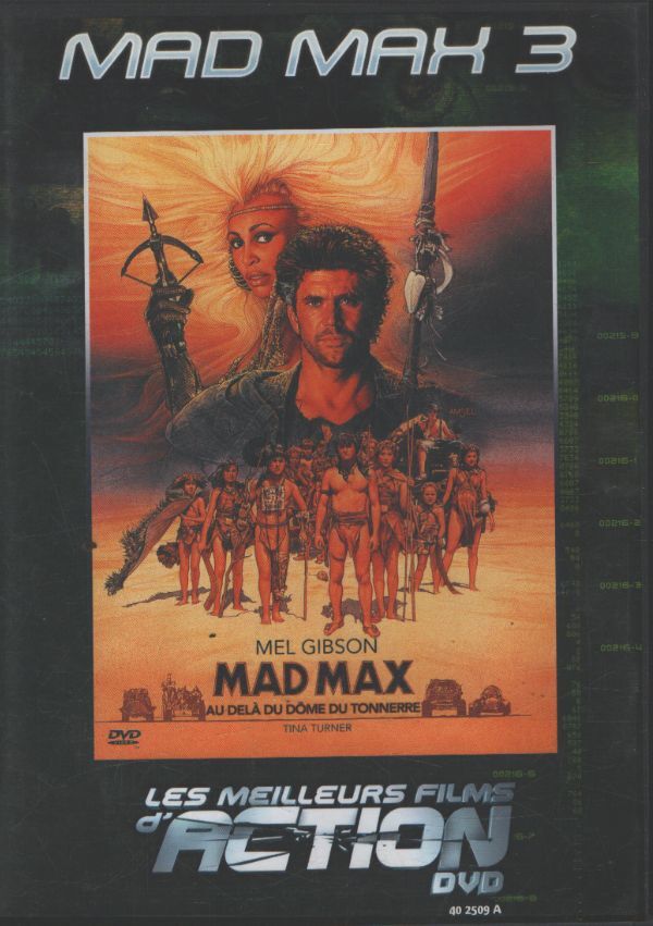 Les meilleurs films d'action : Mad max 3 : Au delà du sôme du tonnerre - George Miller - DVD