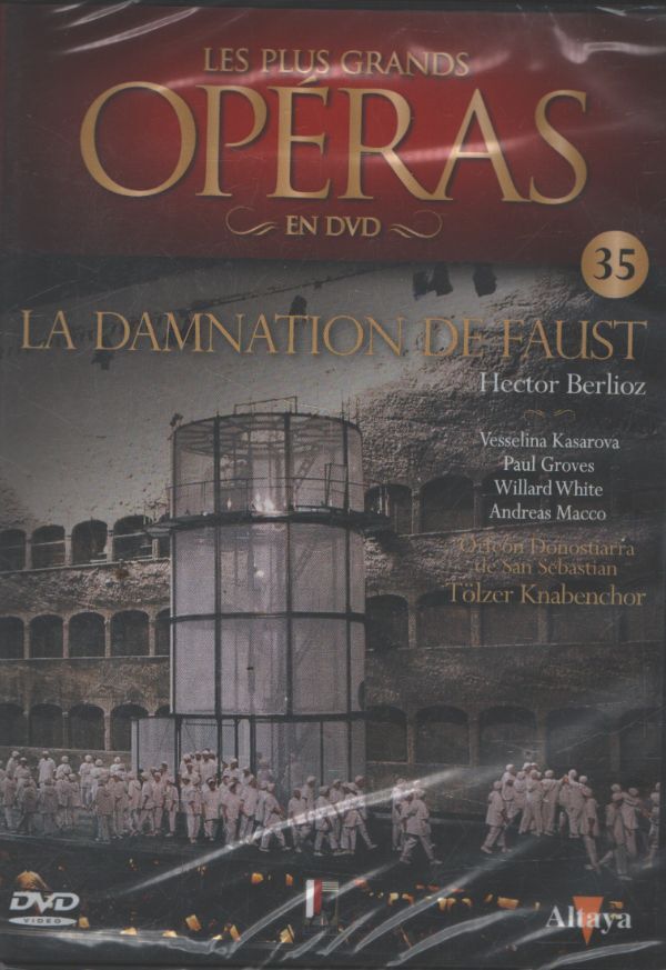 Les plus grands opéras en DVD vol 35 : La damnation de Faust - XXX - DVD