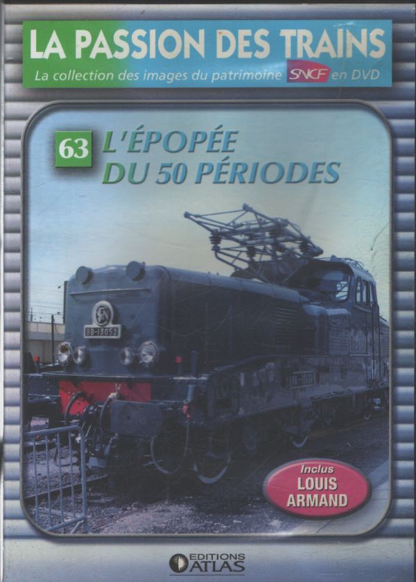 La passion des trains vol 63 : L'épopée du 50 périodes - XXX - DVD