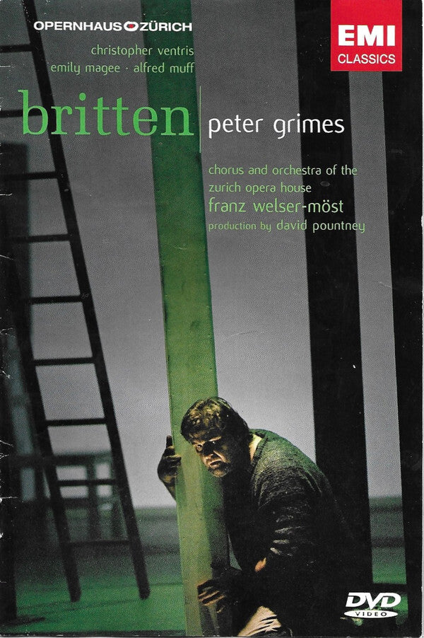 Christopher Ventris, Emily Magee, Alfred Muff, Britten*, Chorus* & Orchestra Of The Z?rich Opera House*, Franz Welser-Möst, David Pountney - Peter Grimes - Alfred Muff, Franz Welser-Möst, Christopher Ventris, Emily Magee, Britten, Chorus & Orchestra Of The Z?rich Opera House, David Pountney - DVD