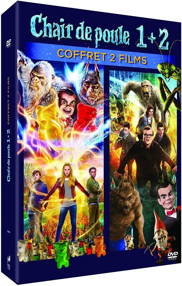 Chair De Poule Diptyque 2 Films - Rob Letterman, Ari Sandel - DVD
