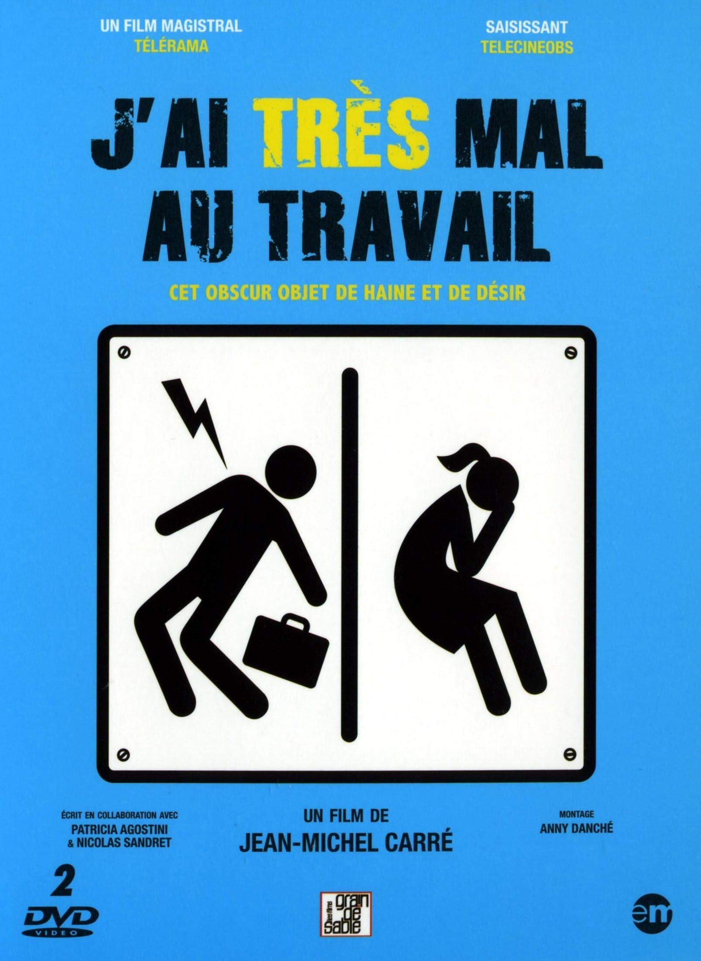 J'ai très mal au travail - Jean-Michel Carré - DVD