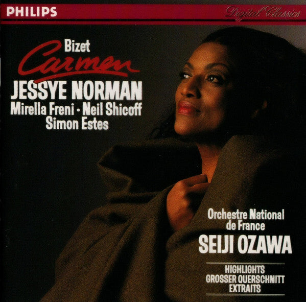 Bizet* - Jessye Norman, Orchestre National De France - Seiji Ozawa - Carmen - Highlights - Bizet - CD