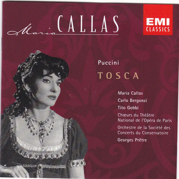 Puccini* - Maria Callas, Carlo Bergonzi, Tito Gobbi, Ch?urs Du Théâtre National De L'Opéra De Paris*, Orchestre De La Société Des Concerts Du Conservatoire, Georges Prêtre - Tosca - Puccini - CD