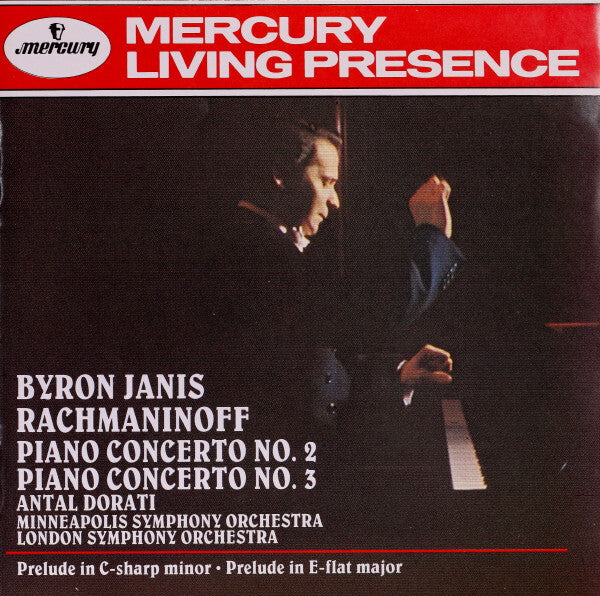 Rachmaninoff*, Janis*, Dorati*, Minneapolis Symphony Orchestra, London Symphony Orchestra - Piano Concerto No. 2, Piano Concerto No. 3 - London Symphony Orchestra, Dorati, Rachmaninoff, Janis, Minneapolis Symphony Orchestra - CD
