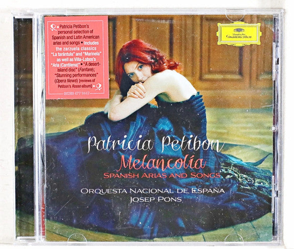 Patricia Petibon, Orquesta Nacional De España, Josep Pons - Melancolia - Spanish Arias And Songs - Patricia Petibon, Josep Pons, Orquesta Nacional De España - CD