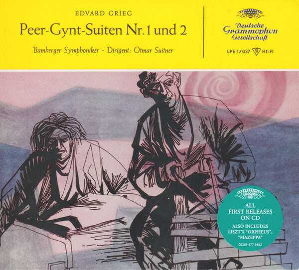 Edvard Grieg - Bamberger Symphoniker , Dirigent Otmar Suitner - Peer-Gynt-Suiten Nr. 1 Und 2 - Edvard Grieg - CD
