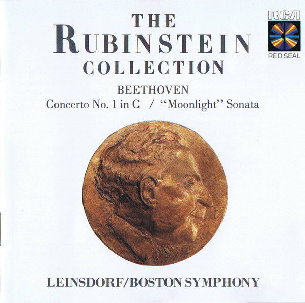 Beethoven*, Rubinstein*, Leinsdorf* / Boston Symphony* - Concerto No.1 In C / Moonlight Sonata - Beethoven, Leinsdorf, Rubinstein, Boston Symphony - CD