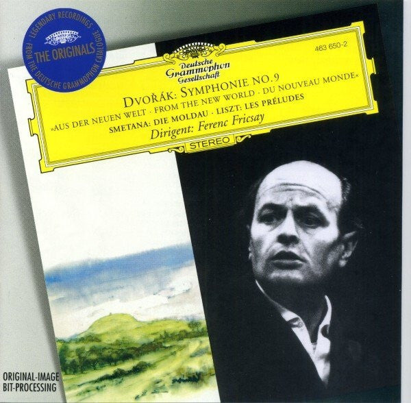Dvo?ák* / Smetana* / Liszt* - Dirigent: Ferenc Fricsay - Symphonie Nr. 9 »Aus Der Neuen Welt · From The New World · Du Nouveau Monde« / Die Moldau / Les Préludes - liszt, Smetana, Dvo?ák - CD