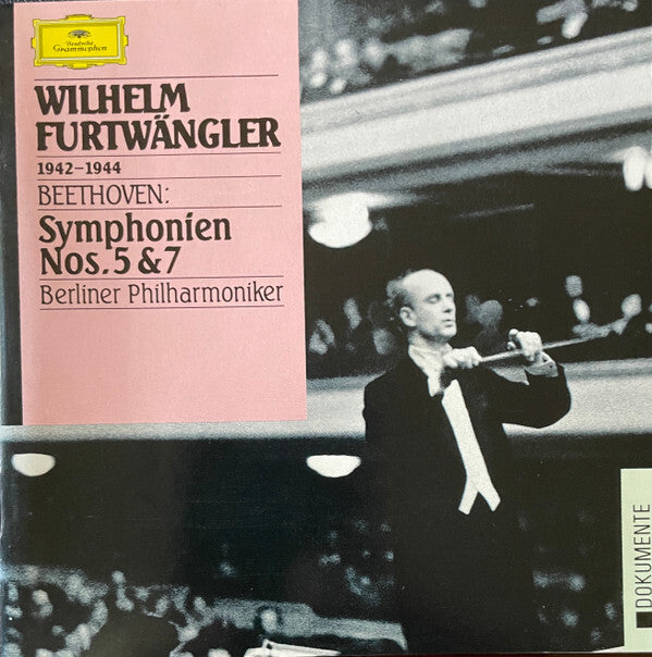 Beethoven*, Wilhelm Furtwängler, Berliner Philharmoniker - Symphonien Nos.5 & 7 - Beethoven, Berliner Philharmoniker, Wilhelm Furtwängler - CD