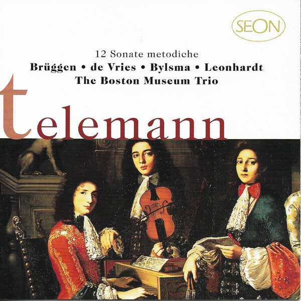 Telemann* - Brüggen* ? de Vries* ? Bylsma* ? Leonhardt* ? The Boston Museum Trio - 12 Sonate Metodiche - Telemann - CD