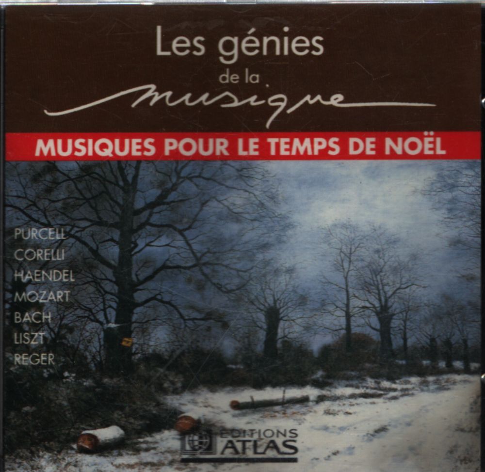 Les génies de la musique vol 16 : Musiques pour le temps de Noël - Collectif - CD