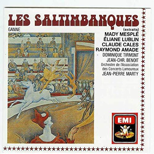 LES SALTIMBANQUES - MADY MESPLE ELIANE LUBLIN CLAUDE CALES RAYMOND AMADE - CD