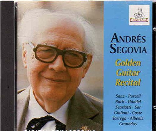 Andrés Segovia - Golden Guitar Recital - Andrés Segovia - CD