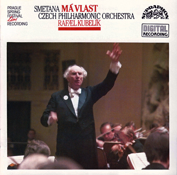 Smetana*, Czech Philharmonic Orchestra*, Rafael Kubelík* - Má Vlast - Smetana, Czech Philharmonic Orchestra, Rafael Kubelik - CD