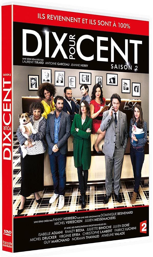 Dix pour cent - Saison 2 - Laurent Tirard, Jeanne Herry, Antoine Garceau - DVD