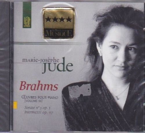 Brahms*, Marie-Josèphe Jude - ?uvre Pour Piano (Volume III) - Brahms, Marie-Josèphe Jude - CD
