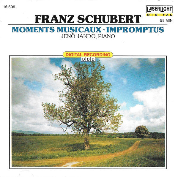 Jenö Jandó, Franz Schubert - Franz Schubert Moments Musicaux - Impromptus - Franz Schubert, Jenö Jandó - CD