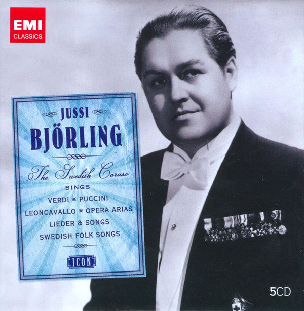 Verdi*, Puccini*, Leoncavallo*, Jussi Björling - The Swedish Caruso Sings Opera Arias, Lieder & Songs, Swedish Folk Songs - Puccini, Verdi, Leoncavallo, Jussi Björling - CD