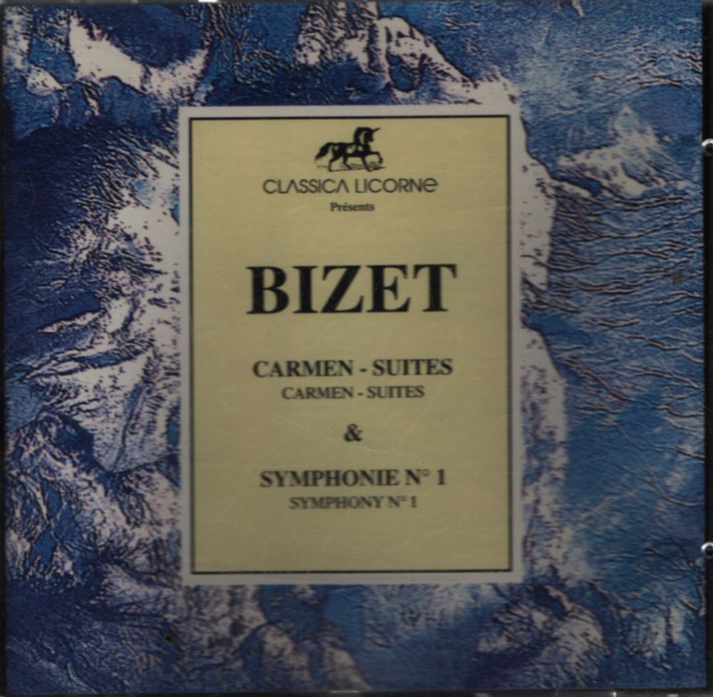 Carmen Suites 1 - 2 & symphonie no. 1 - Bizet - CD