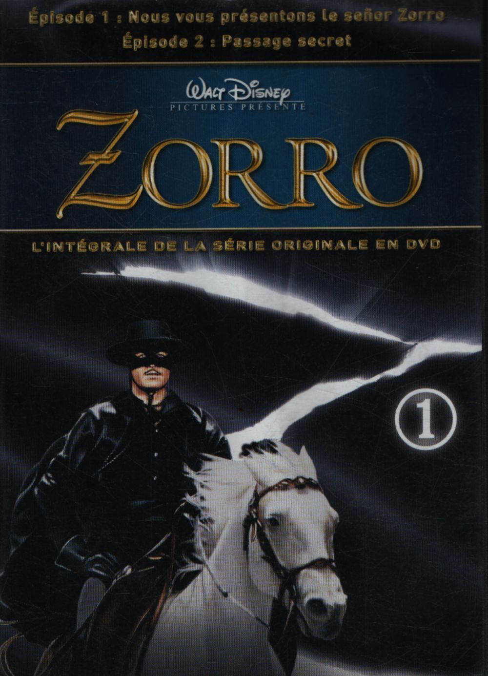 Zorro vol 1 : Ep 1 et 2 - Inconnu - DVD