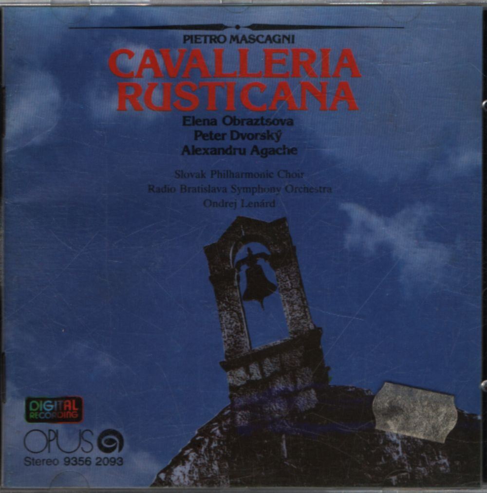 Pietro Mascagni - Cavalleria rusticana - Pietro Mascagni - CD