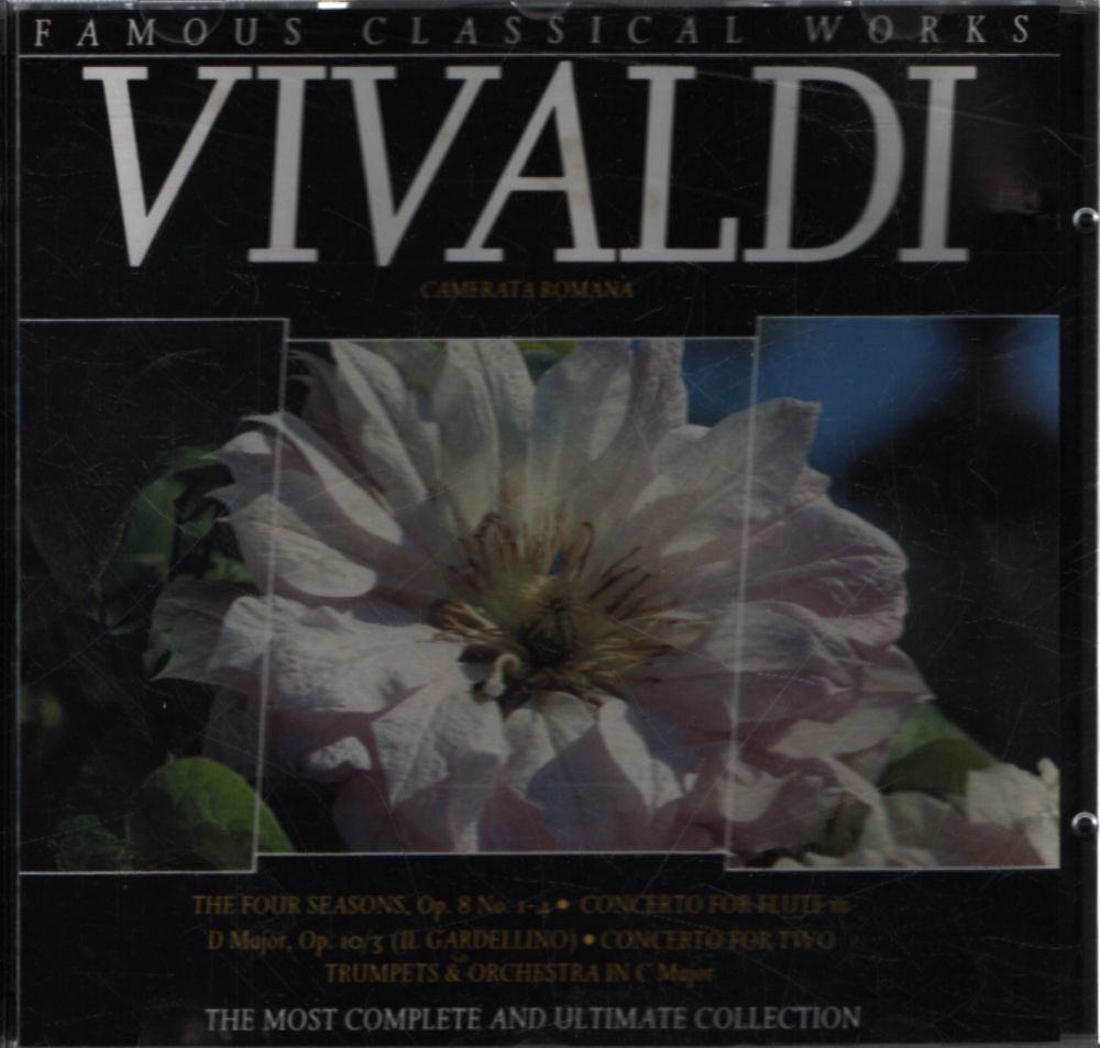 Famous classical works : Vivaldi - Camerata romana - Vivaldi - CD