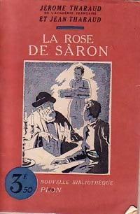 Livrenpoche : La rose de Sâron - Jérôme Tharaud, Jean Tharaud - Livre