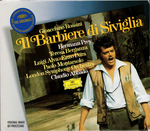 Gioacchino Rossini - Hermann Prey · Teresa Berganza · Luigi Alva · Enzo Dara · Paolo Montarsolo - London Symphony Orchestra - Claudio Abbado - Il Barbiere Di Siviglia - Gioacchino Rossini - CD