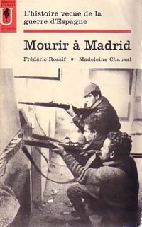 Livrenpoche : Mourir à Madrid - Madeleine Frédéric; Chapsal - Livre