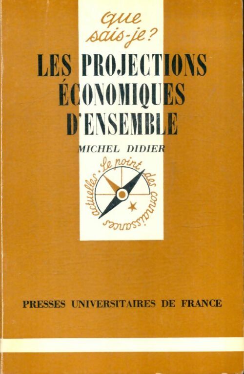 Livrenpoche : Les projections économiques d'ensemble - Marie Didier - Livre