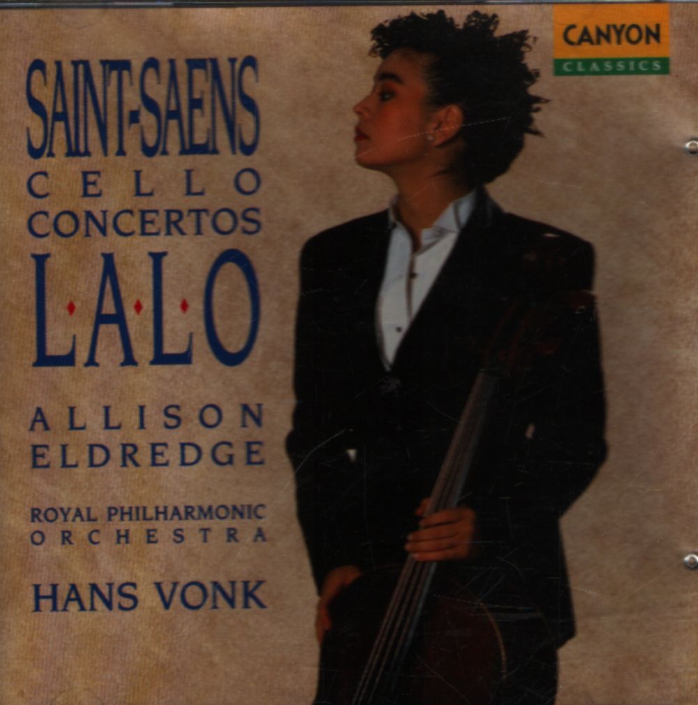 Saint-Saens, Allison Eldredge - Cello concertos - Saint-Saëns, Hans Vonk, Allison Eldredge - CD