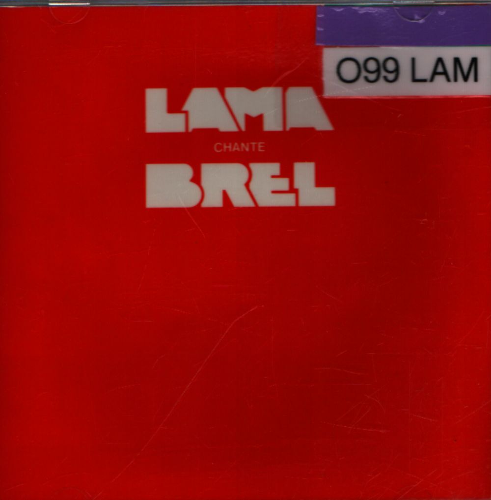 Serge Lama - Chante Brel - Serge Lama - CD