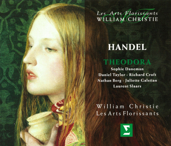Handel - Sophie daneman, daniel taylor , richard croft, nathan berg, juliette galstain, laurent slaars, william christie, les arts florissants - Theodora (2 CD) - Handel - CD