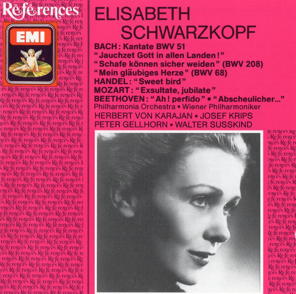 Elisabeth Schwarzkopf - Bach, handel, mozart, beethoven - Elisabeth Schwarzkopf - CD