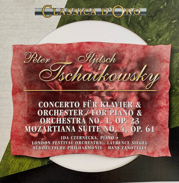 Peter Iljitsch Tschaikowsky - Concerto für klavier & orchester = for piano & orchestra no. 1, op.23, mozartiana suite no. 4, op.61 - Peter Iljitsch Tschaikowsky - CD