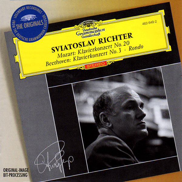 Mozart*, Beethoven*, Sviatoslav Richter - Mozart: Klavierkonzert No. 20 / Beethoven: Klavierkonzert No. 3 · Rondo - Mozart, Beethoven, Sviatoslav Richter - CD