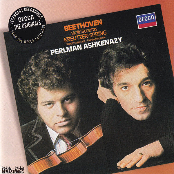Beethoven* - Perlman*, Ashkenazy* - Violin Sonatas Kreutzer - Spring - Beethoven, Perlman, Ashkenazy - CD