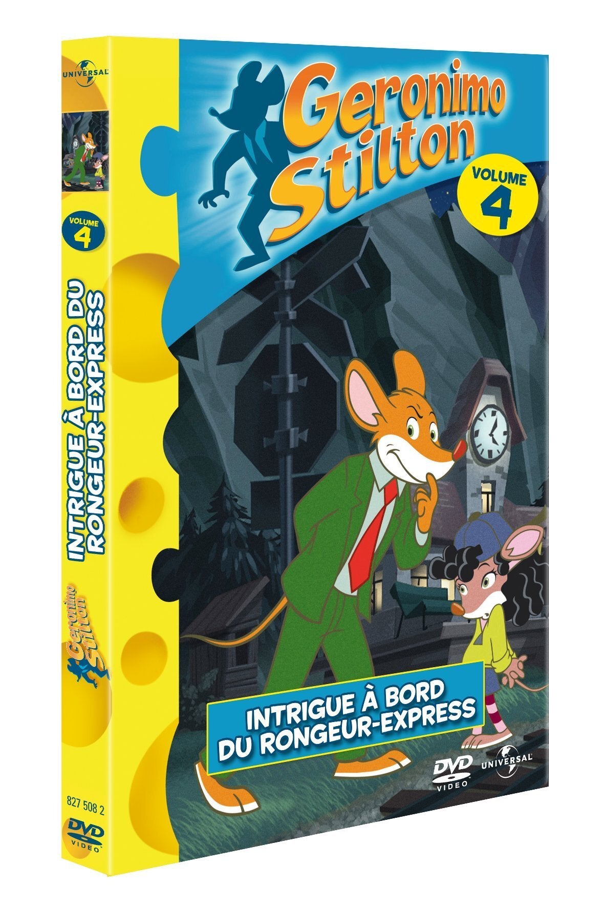Geronimo Stilton - Volume 4 - Intrigue à bord du Rongeur-Express - Guy Vasilovich - DVD