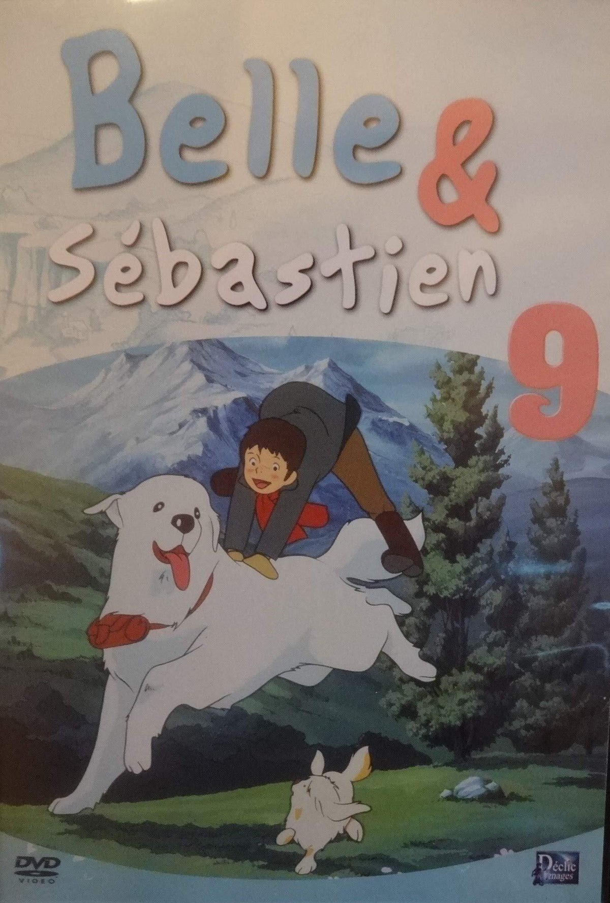 Belle et Sébastien vol. 9 ( épisodes 27: Le foyer ; 28 : les bâtisseurs ; 29 : Le dernier wagon ; 30 : La chaîne au cou ) - Inconnu - DVD