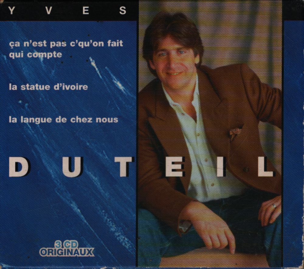 La langue de chez nous / La statue d'ivoire (coffret 3 CD) - Yves Duteil - CD